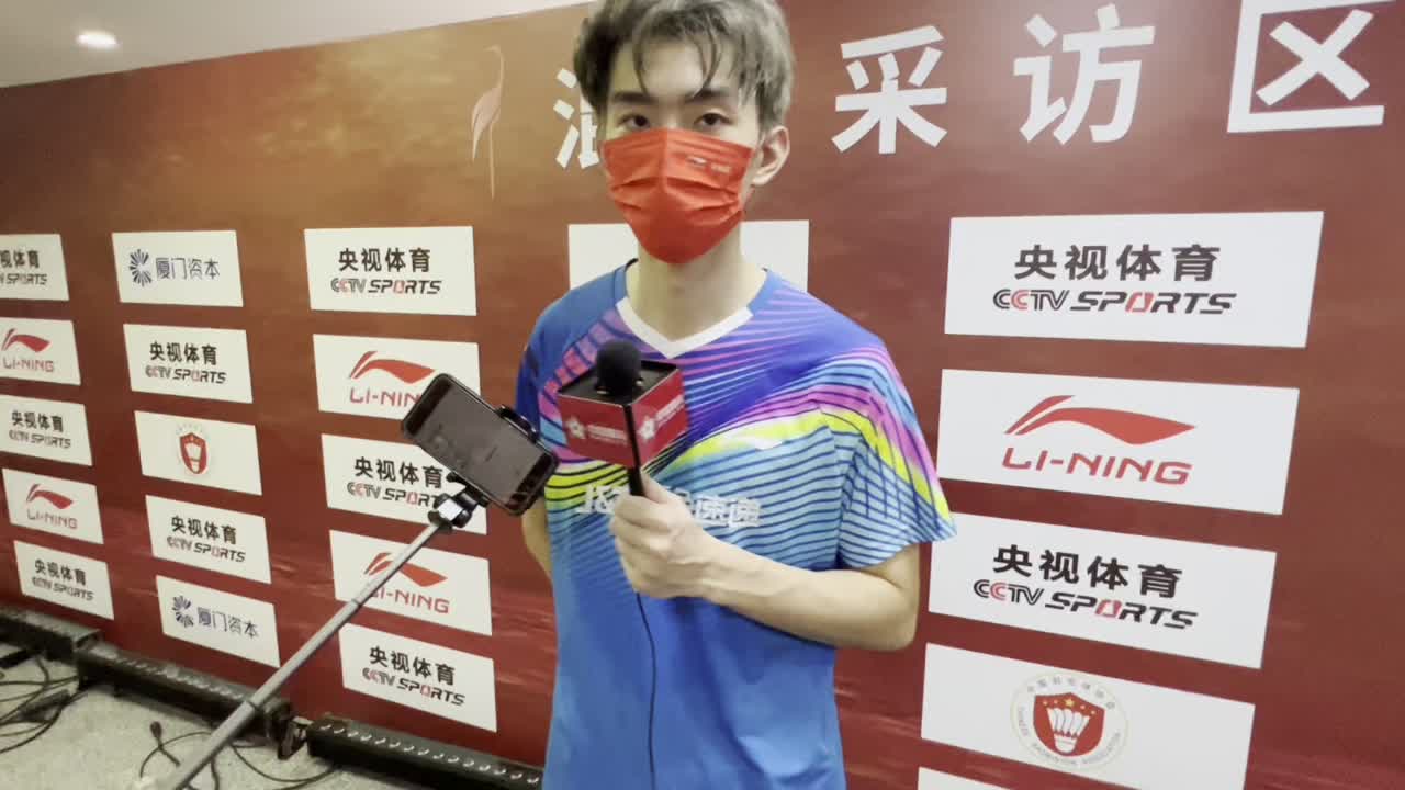 冠军赛单项赛 | 男单亚军顾俊峰：为自己树立信心 积极备战调赛