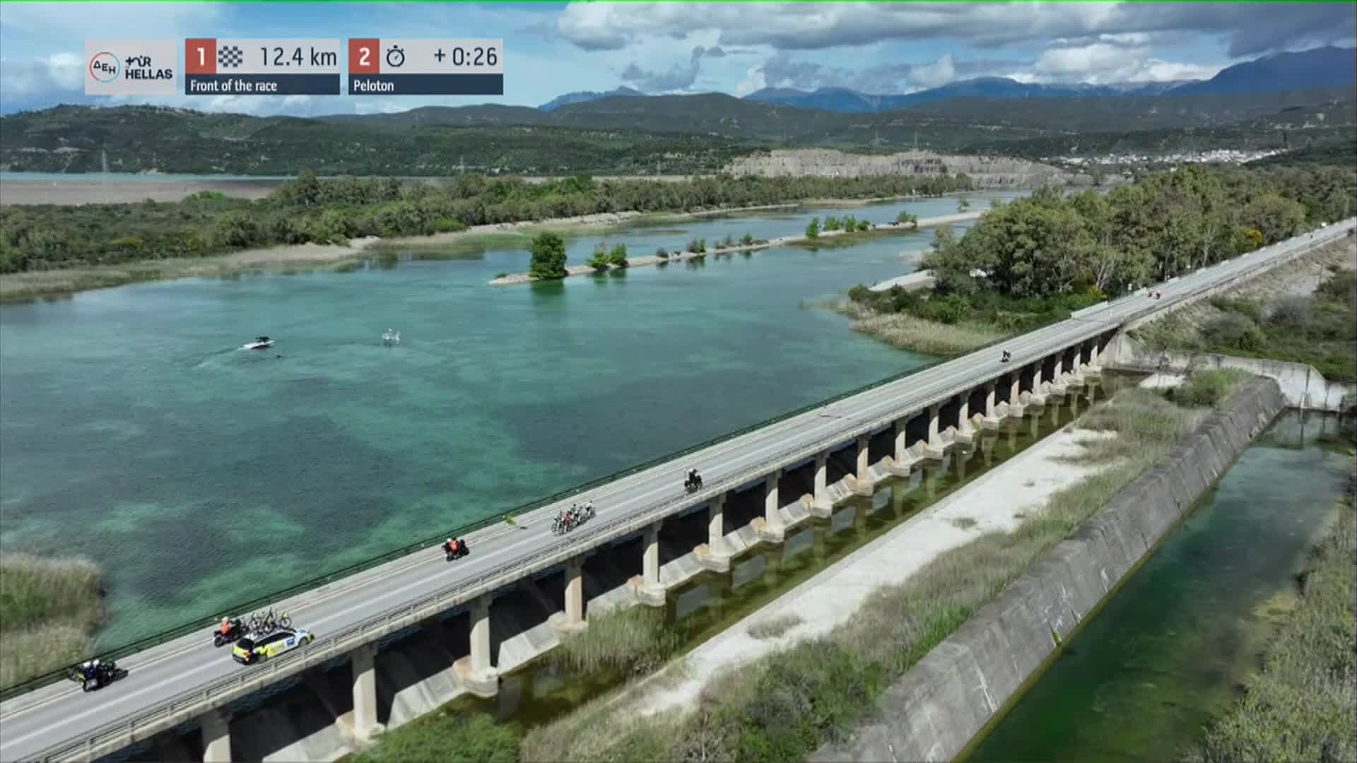 2025环希腊自行车赛Stage1精彩集锦